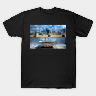 Old Bathtub on Rooftop - Darlinghurst, Sydney, Australia T-Shirt